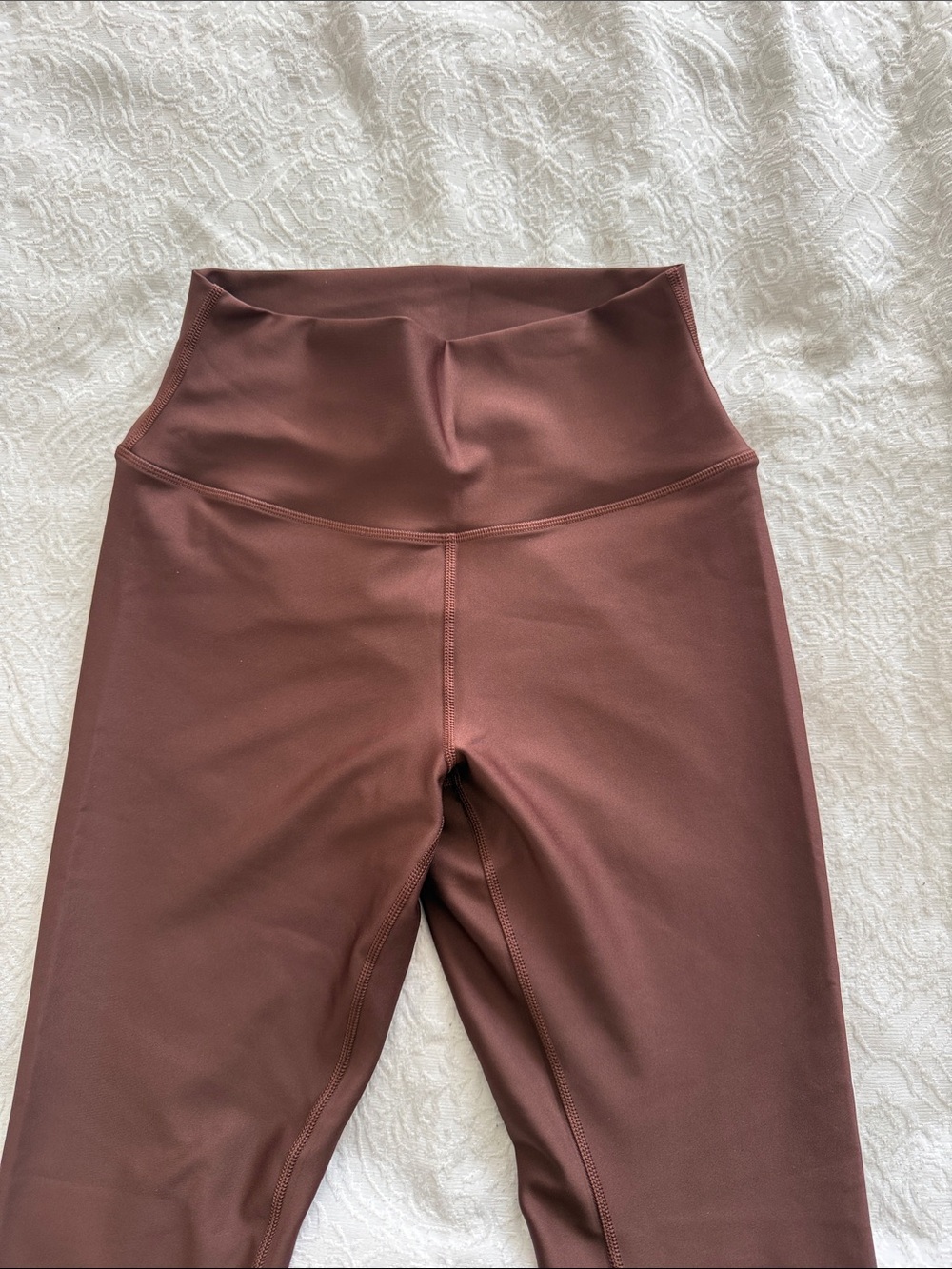 ALO Yoga High-Waist Brown Leggings